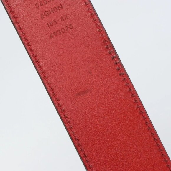 GUCCI Belt Leather 46.1\